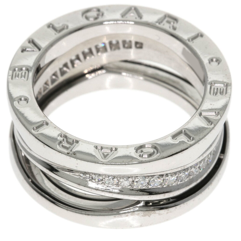 Bulgari B-zero1 Legend Diamond Ring #51, 18K White Gold, Women's BVLGARI - Picture 9 of 11